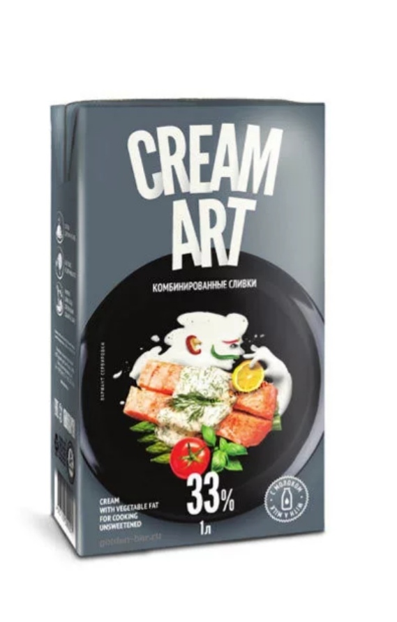 картинка Крем на растит маслах без сахара " Кремарт" 33 %. от магазина Компания+