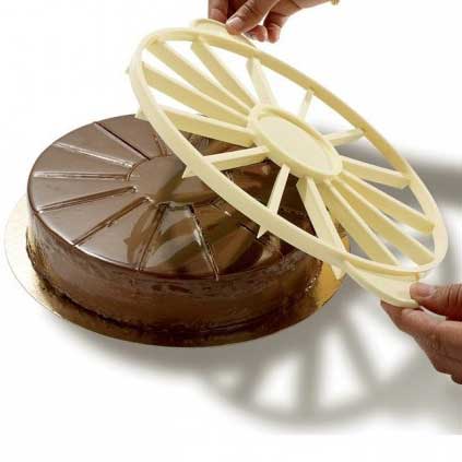 картинка Делитель для торта двусторонний (12/16 частей) от магазина Компания+