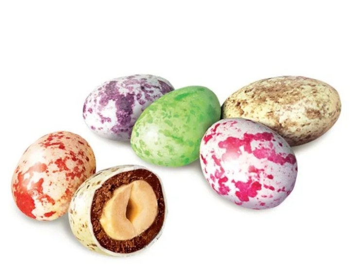 картинка Яйца шоколадные с арахисом , 100 гр. от магазина Компания+