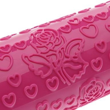 картинка Скалка текстурная Розы от магазина Компания+