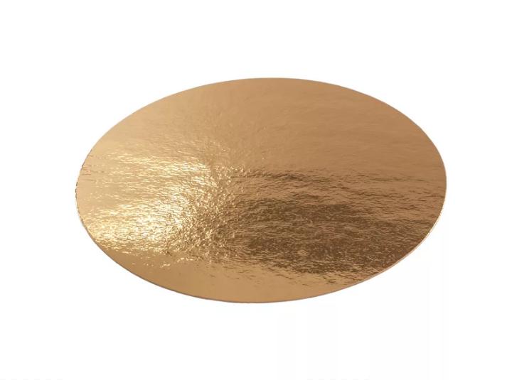 картинка Подложка для торта круглая 22 золото от магазина Компания+
