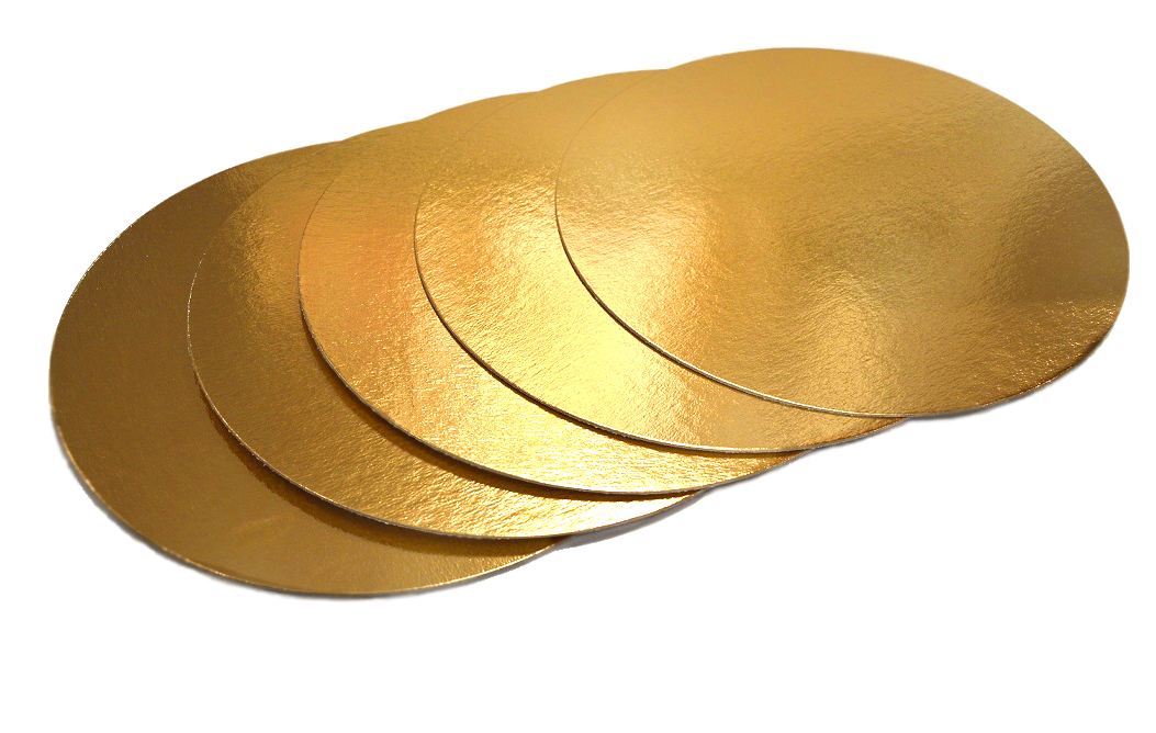 картинка Подложка для торта круглая 16 золото от магазина Компания+