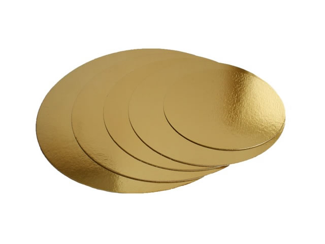 картинка Подложка для торта круглая 8 золото от магазина Компания+