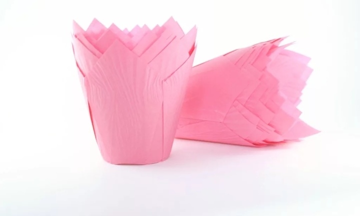 картинка Форма бумажная тюльпан розовый от магазина Компания+