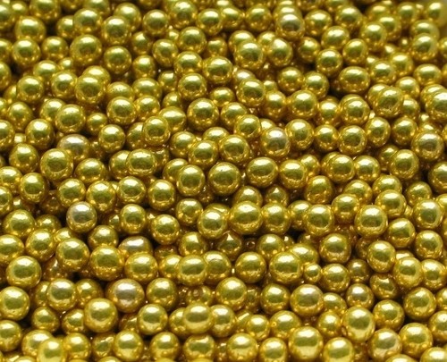 картинка Посыпка шарики золотые 3-4мм от магазина Компания+