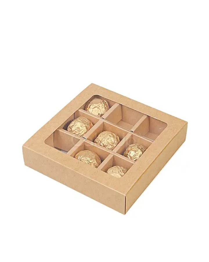 картинка Коробка для конфет с крышкой от магазина Компания+