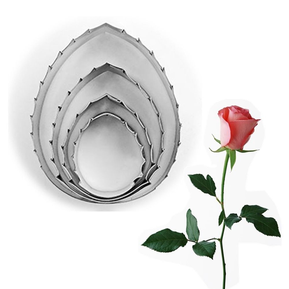 картинка Вырубка Лист розы (набор) от магазина Компания+
