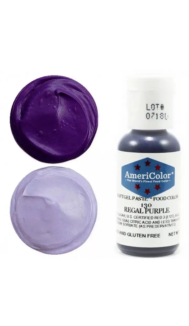 картинка Гелевый краситель AmeriColor 21 гр. Regal Purple от магазина Компания+