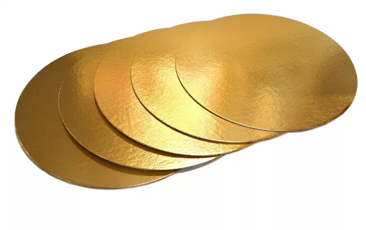 картинка Подложка для торта круглая 24 золото от магазина Компания+