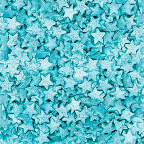 картинка Посыпка звездочки голубые перламутровые от магазина Компания+