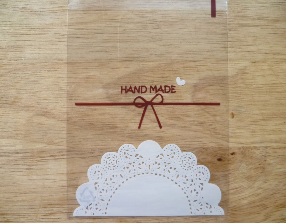 картинка Пакетик прозрачный Hand Made (большой) от магазина Компания+