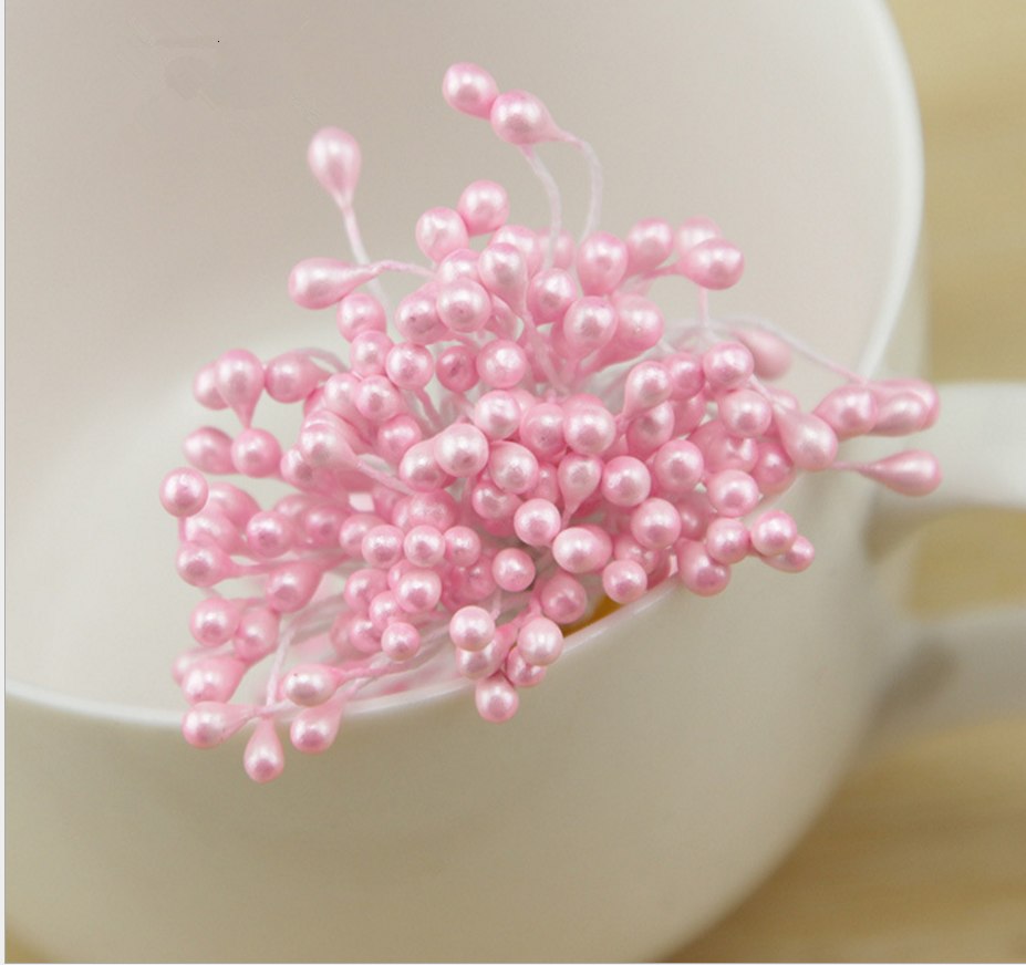 картинка Тычинки перламутровые розовые от магазина Компания+