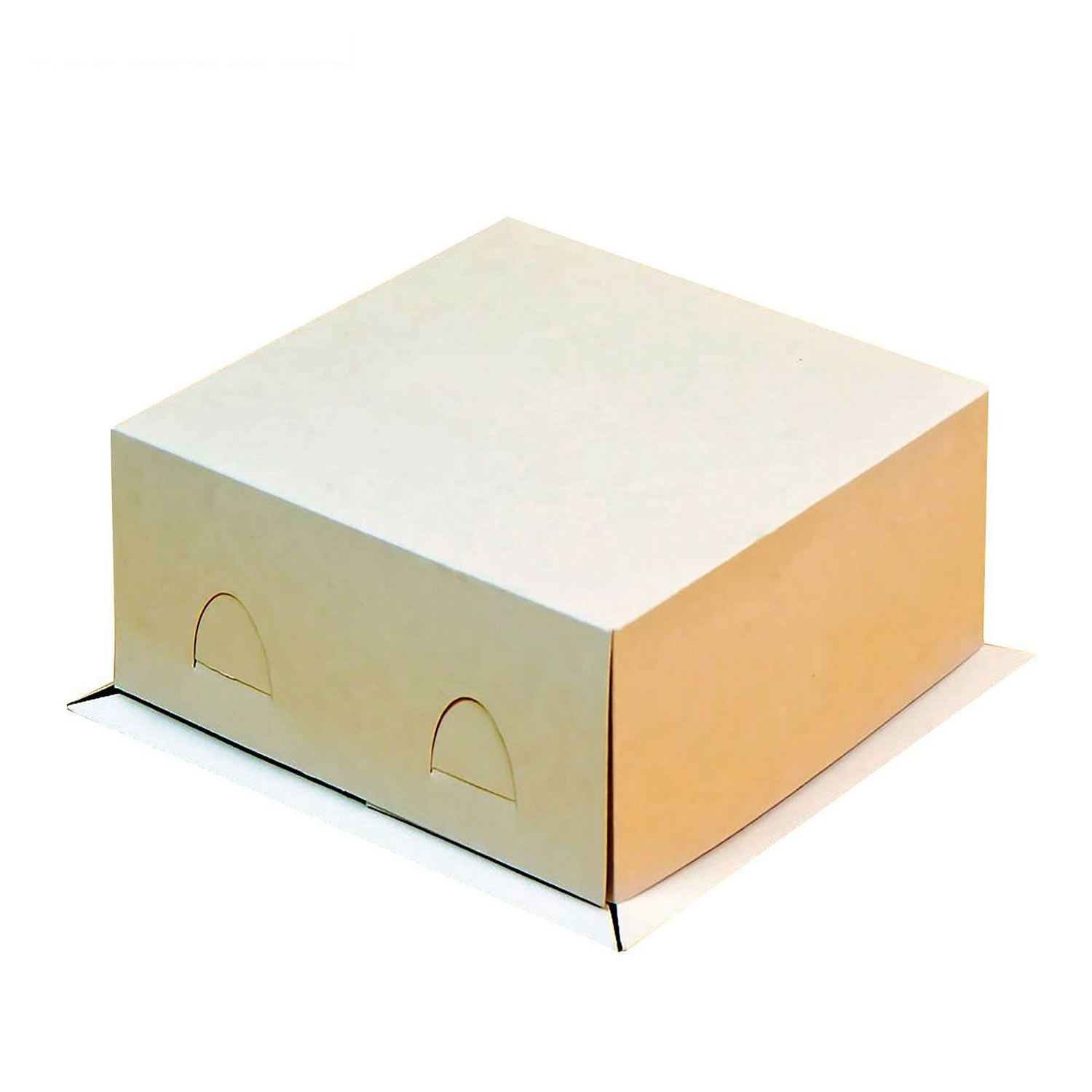 картинка Коробка для торта 28*28*14 белая от магазина Компания+